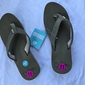 Reef Olive Cushion Breeze Sandals